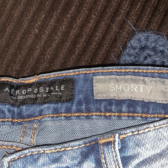 Aeropostale Shorty Jean shorts size 4 BNWOT - Picture 3 of 7